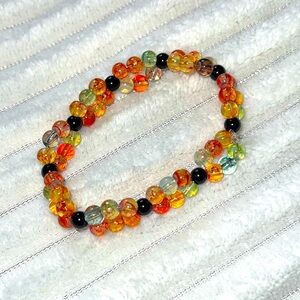 Colorful glass Beaded Bracelet
